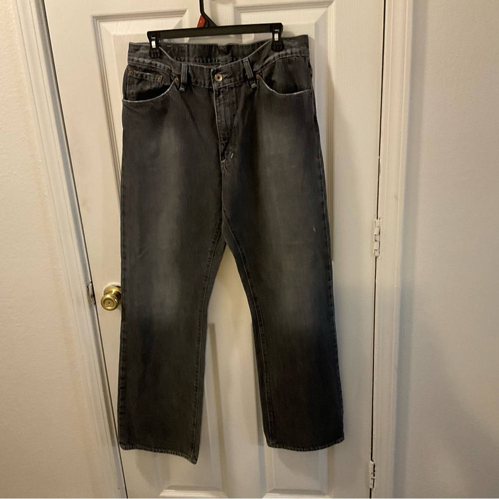 X2 Gray Straight Jeans Classic Style